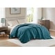 preview thumbnail 63 of 71, Madison Park Prospect Lightweight Down Alternative Blanket with Satin Trim Full/Queen - Teal