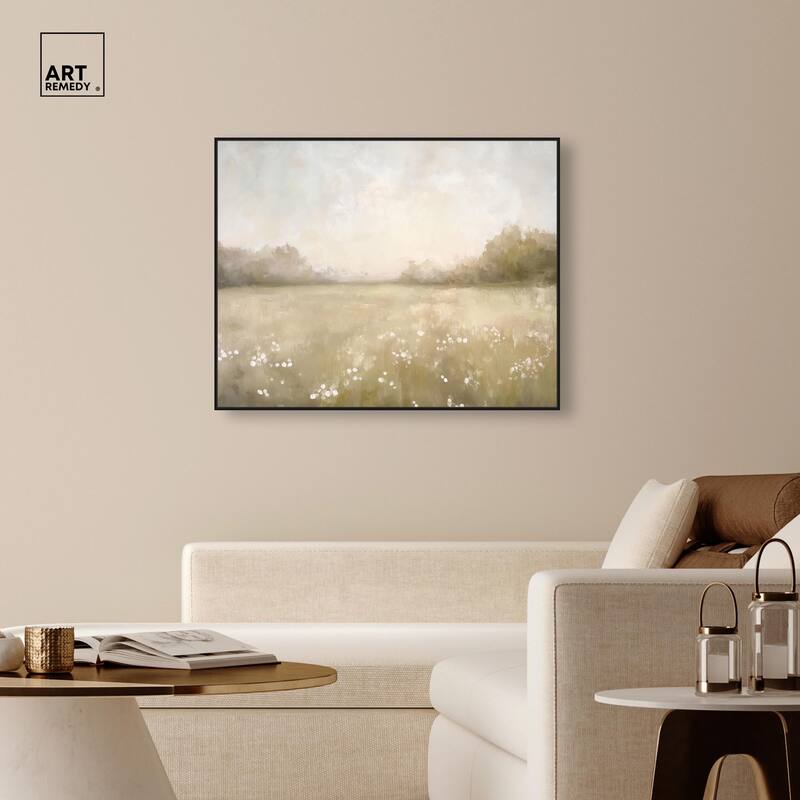 Peaceful Expanse Canvas by Art Remedy