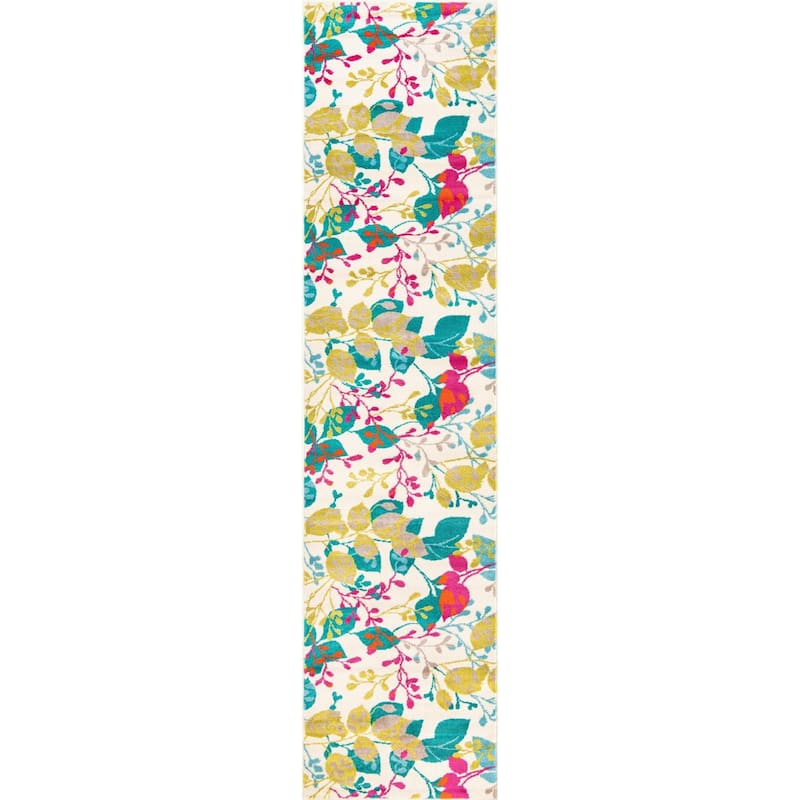 Contemporary Chorisia Collection Area Rug