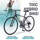 preview thumbnail 5 of 19, Shimano 7 Speed Hybrid Bike Aluminum Alloy Frame C-Brake 700C Road Bike For men women's City Bicycle