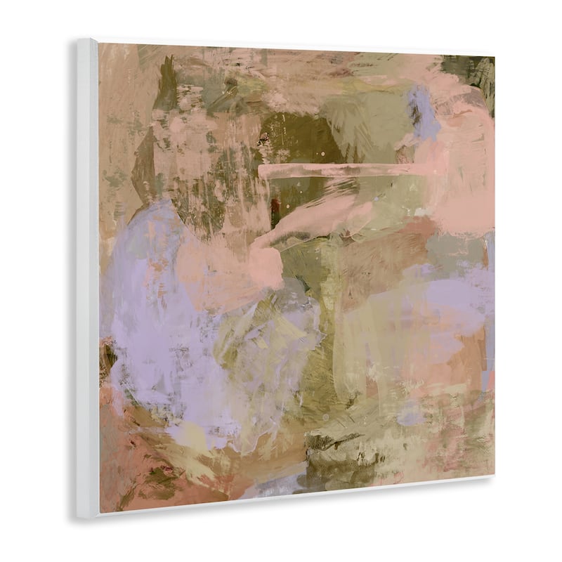 Stupell Earth Tones with Pastel Accents Wall Plaque Art Design By Hayley Michelle