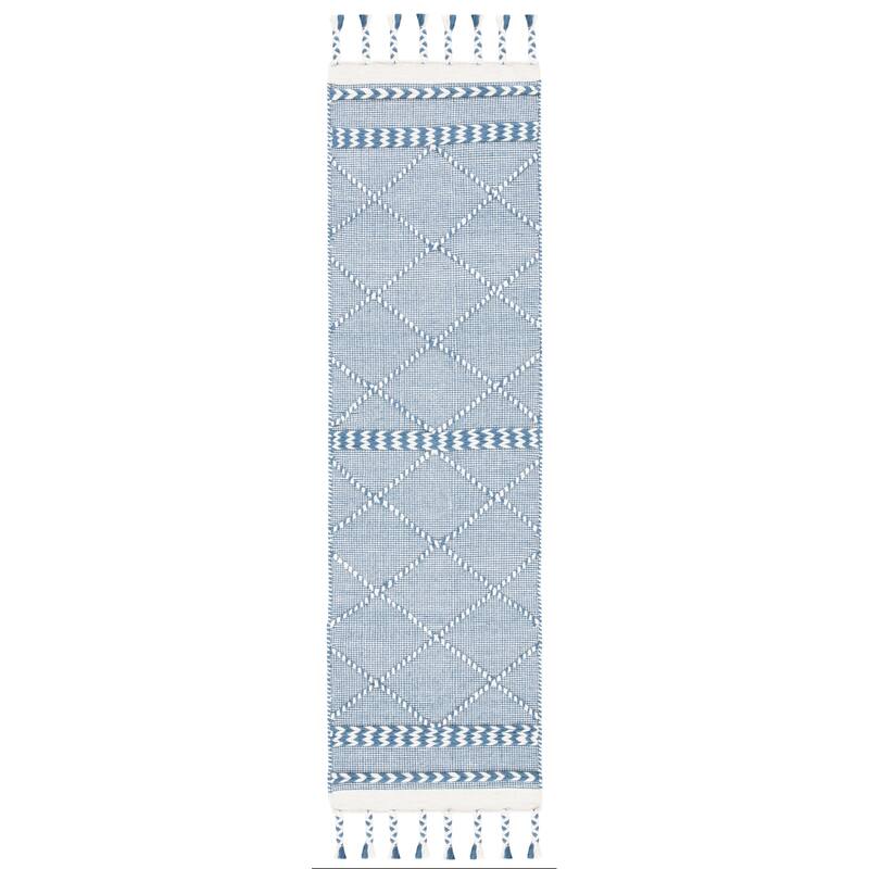 SAFAVIEH Handmade Casablanca Caty Moroccan Wool Tassel Rug