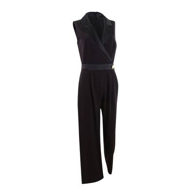 Vince Camuto Women’s Sleeveless Tuxedo Jumpsuit