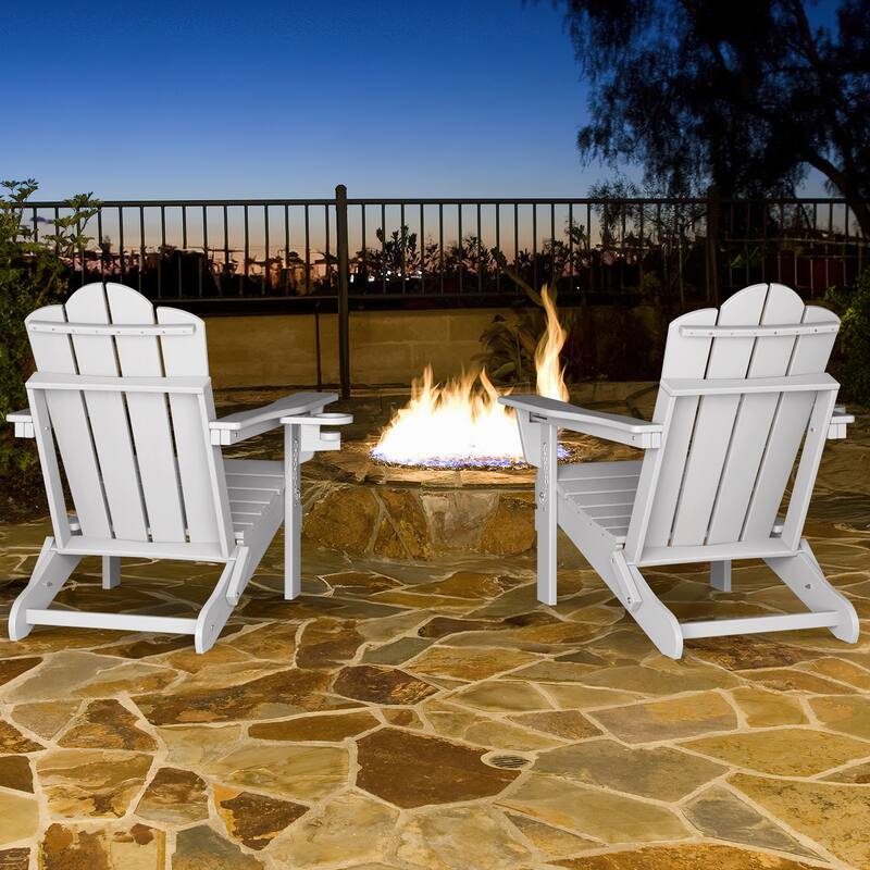 HDPE Plastic Outdoor/Indoor Adjustable Folding Adirondack Chair