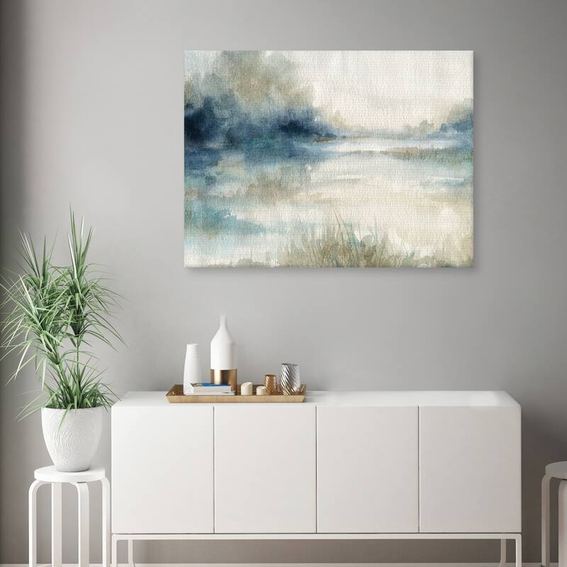 Still Evening Waters II by Carol Robinson Canvas Art Print