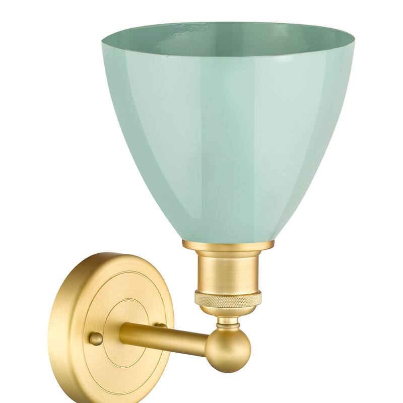 Innovations Lighting 616-1W-12-8 Plymouth Sconce Plymouth Dome 12"