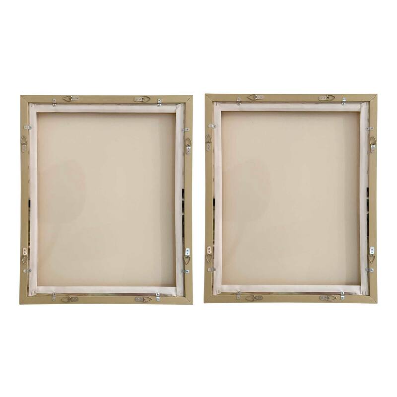 Uttermost Just Peaking Framed Abstract Prints (Set of 2)
