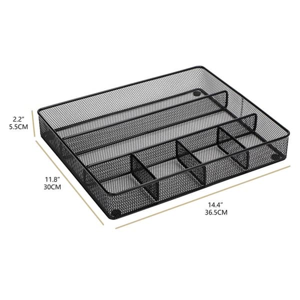 dimension image slide 1 of 4, Desk Top Organizer Tray