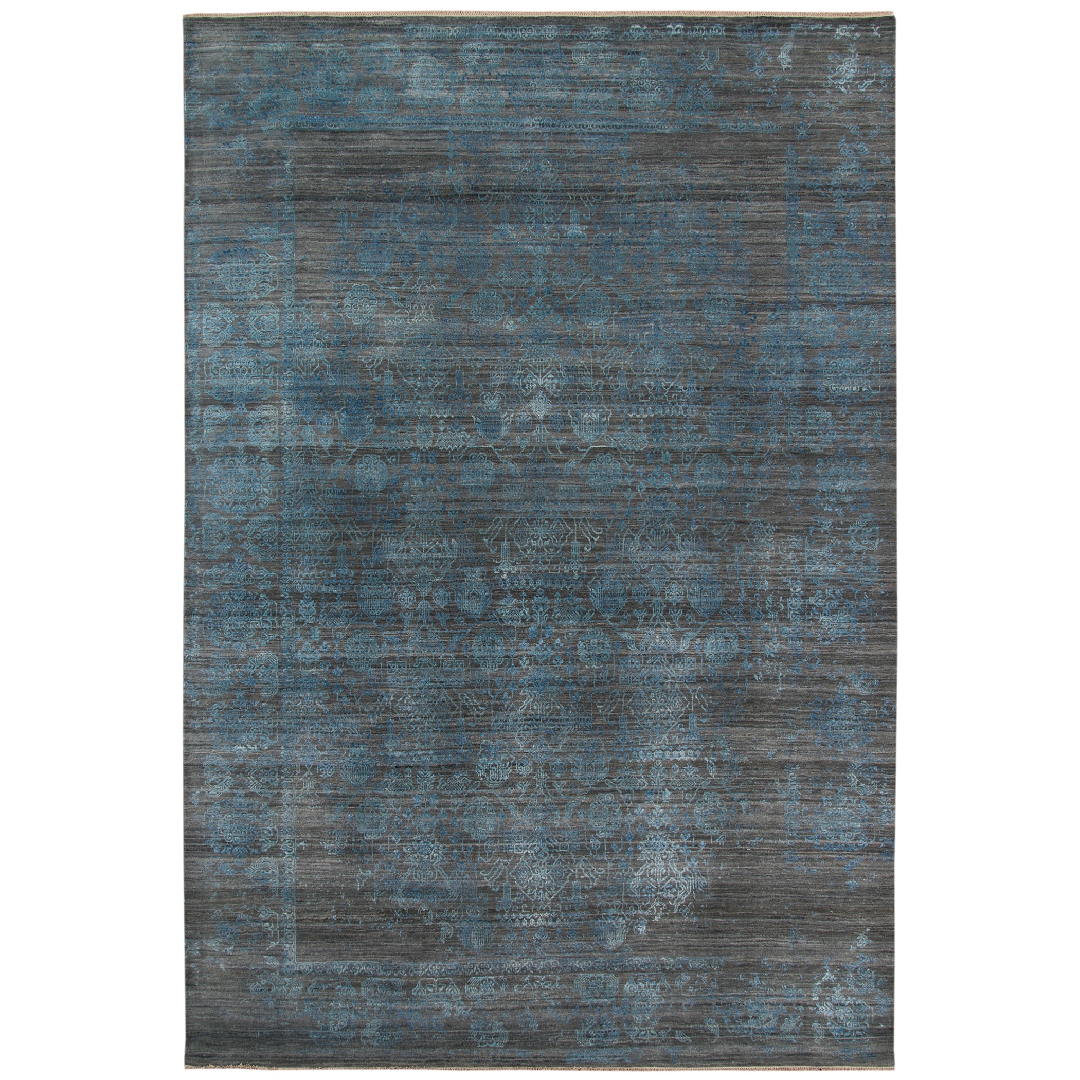 Pearl Persian Area Rug - Blue - 6' x 9'
