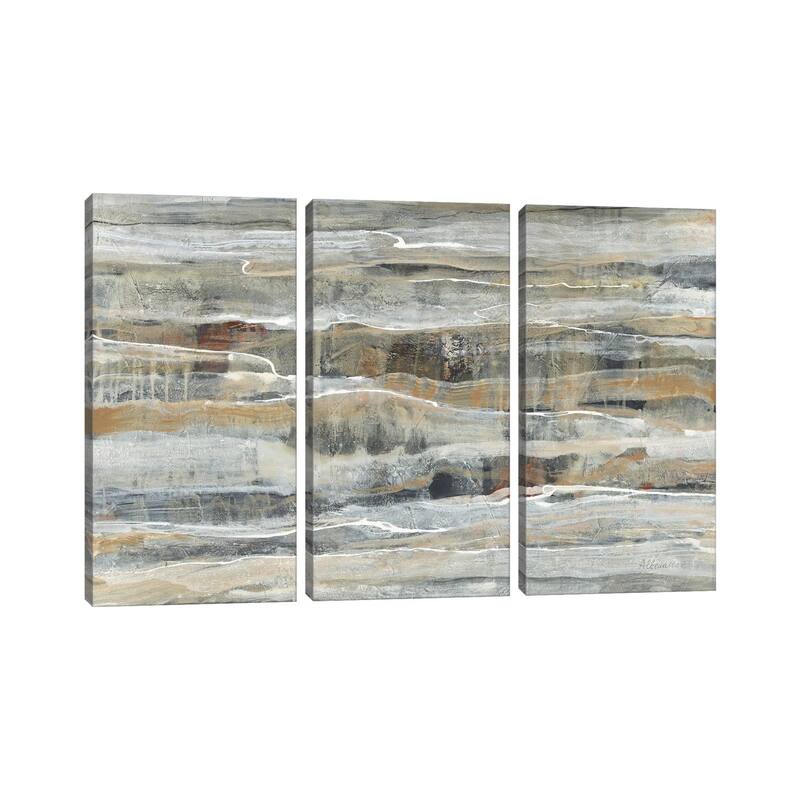 iCanvas "Spring Stream" by Albena Hristova 3-Piece Canvas Wall Art Set