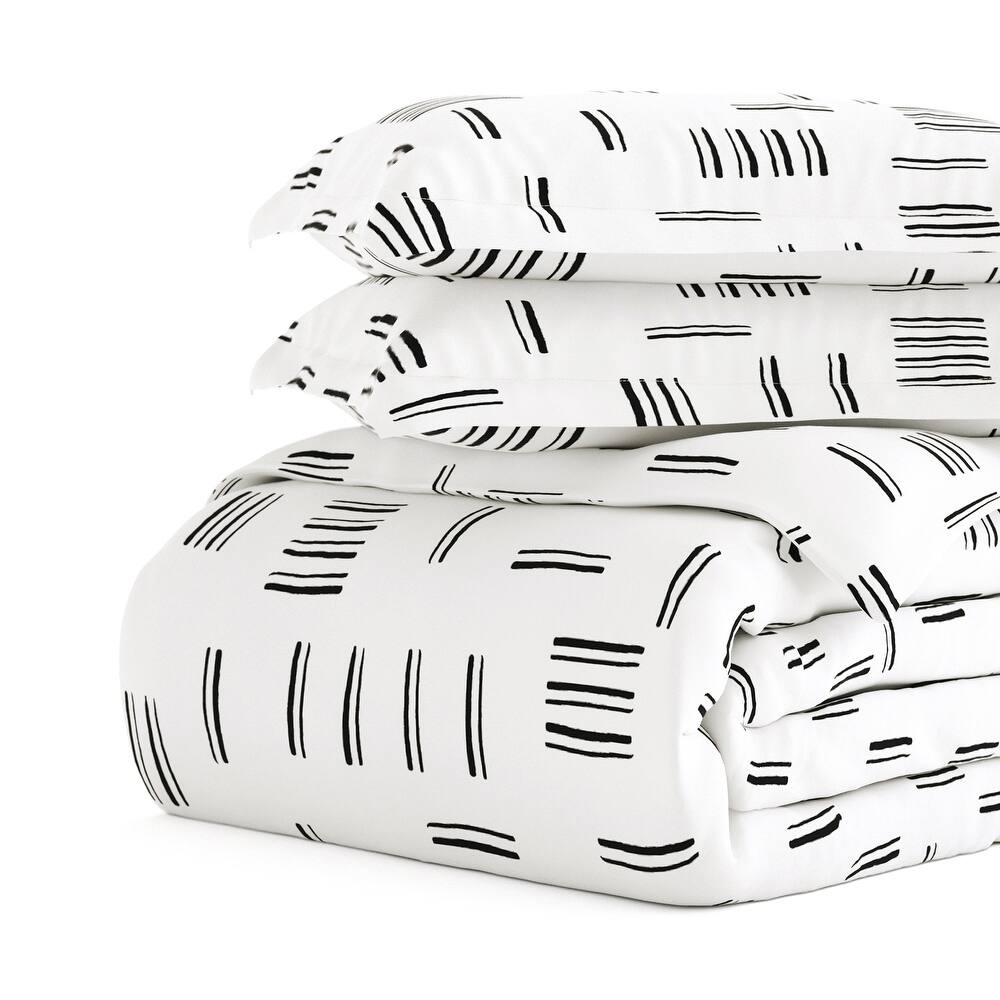 Becky Cameron Geo Dash 3-Piece Duvet Cover Set