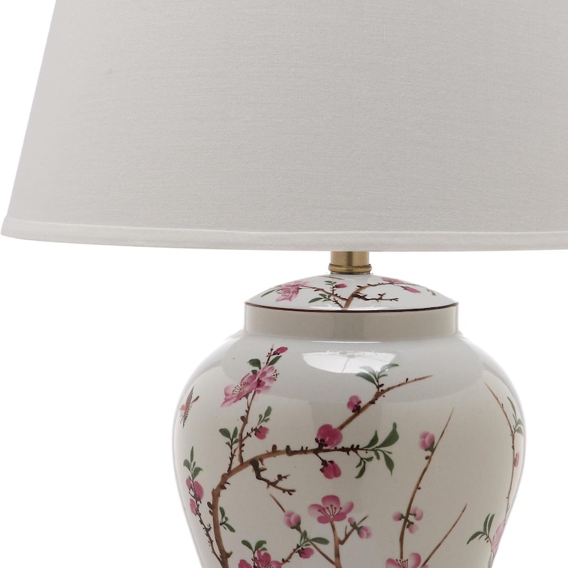 SAFAVIEH Lighting Sonji 25-inch Sea Shell Table Lamp (Set of 2) - 15"x8"x24.5" - 15"Wx8"Dx25"H
