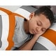 preview thumbnail 3 of 4, Sweet Jojo Designs Orange and Gray Stripe 2-piece Twin Comforter Set