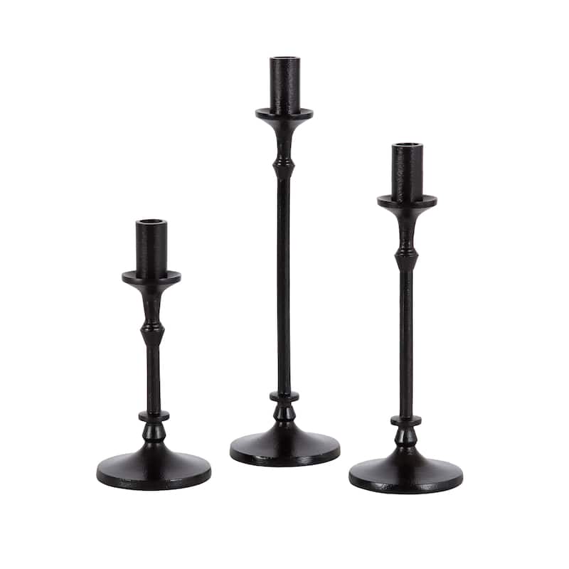 Kate and Laurel Lahari Candle Holder Set