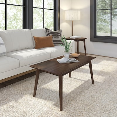 Plank and Beam Mid-Century Rectangular Coffee Table - 40"