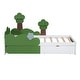 preview thumbnail 6 of 48, Twin Size Bed with Cute decoration,Platform Bed with 2 Drawers