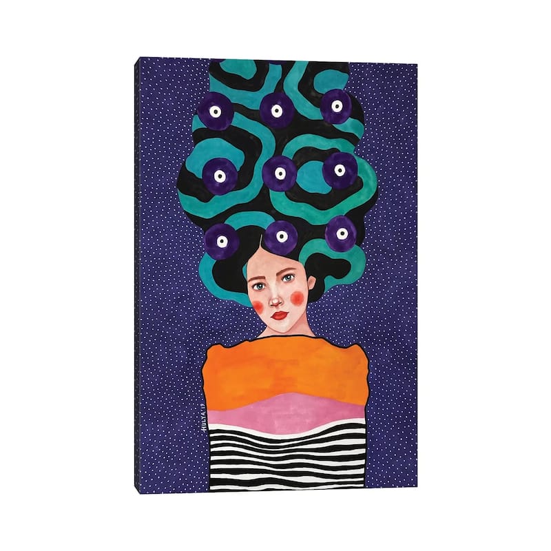 iCanvas "Beneath The Breaking Waves" by Hulya Ozdemir Canvas Print