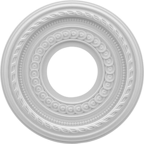 3 1/2" Inside Diameter - Cole Thermoformed PVC Ceiling Medallion