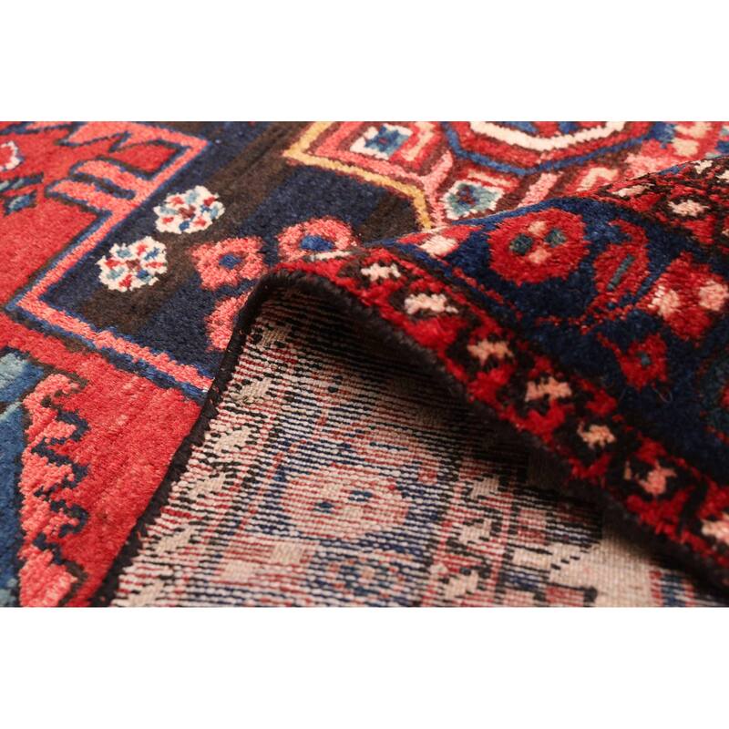 ECARPETGALLERY Hand-knotted Anadol Vintage Red Wool Rug - 4'7 x 6'7