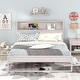preview thumbnail 19 of 33, Platform Bed with Storage Headboard,Sockets and USB Ports
