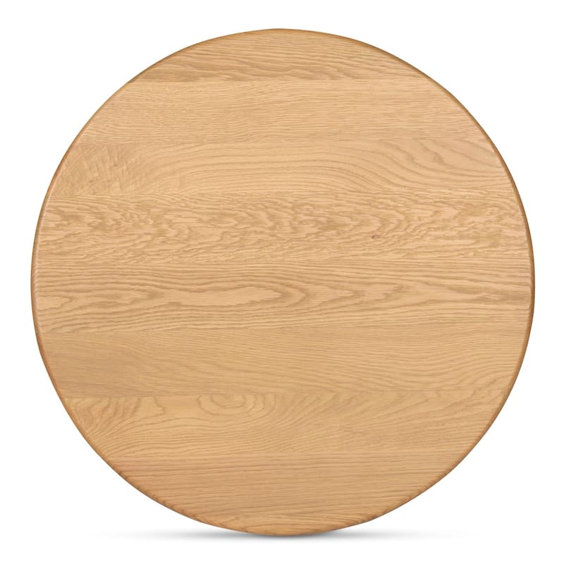 NADAAL STUDIOS Pence, Small Oval Coffee Table, Dark Brown