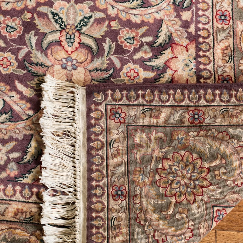 SAFAVIEH Royal Kerman Hand-Knotted Selena Traditional Wool Rug