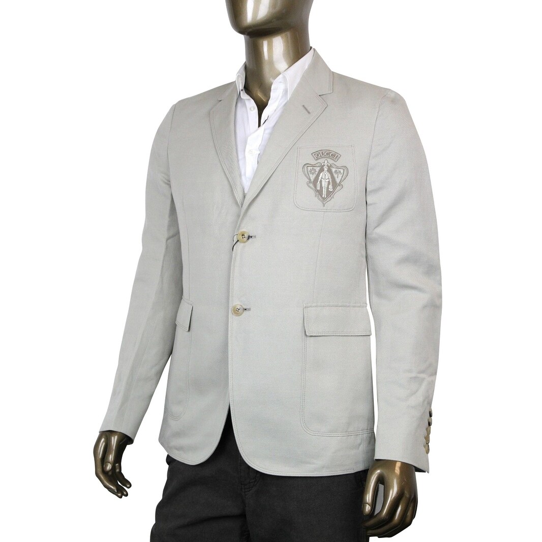 gucci linen jacket