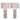 Lux Lighting 30" Elegant Starfish Silver/Gold Table Lamps with Linen Shade (Set of 2) 3-Way Switch