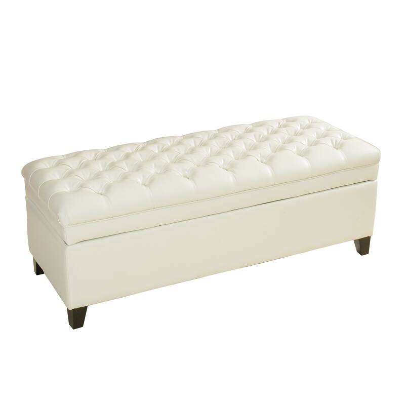 JULIANA Storage Ottoman - Upholstered Multi-Functional Home Storage Solution