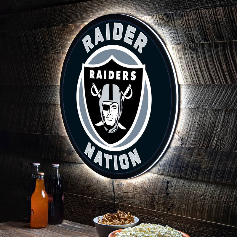 Las Vegas Raiders LED Lighted Sign