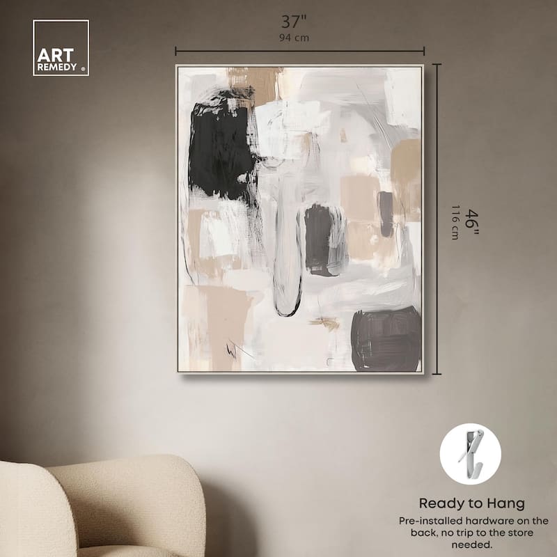 Beauty of Beige I Canvas by Art Remedy