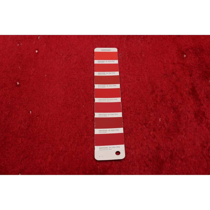 ECARPETGALLERY Hand-knotted Color Transition Red Wool Rug - 5'5 x 8'10