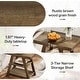 preview thumbnail 3 of 5, Industrial End Side Bed Table with Storage Shelf for Living Room
