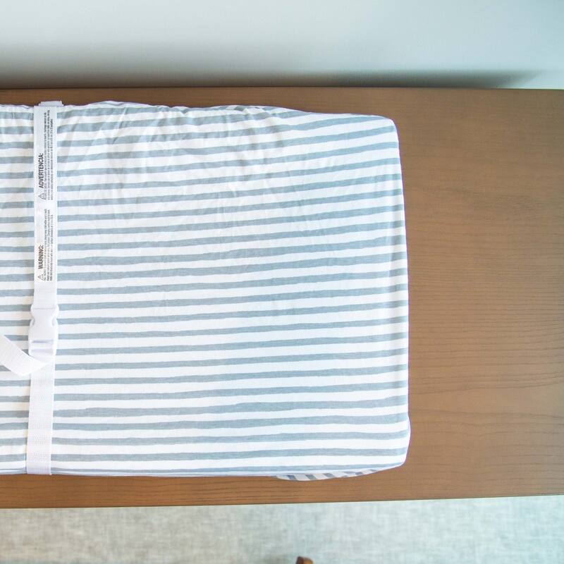 Ely's & Co. Baby Waterproof Changing Pad Cover Sheet Set - 2 Pack - 34" x 17"