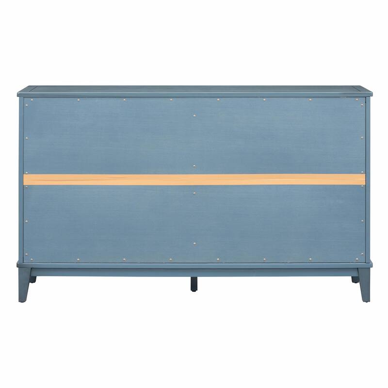 4-Door Sideboard with Large Storage and Adjustable Shelves