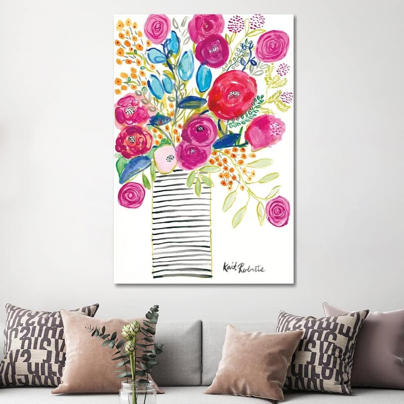 iCanvas "Blissful Blooms" by Kait Roberts Canvas Print