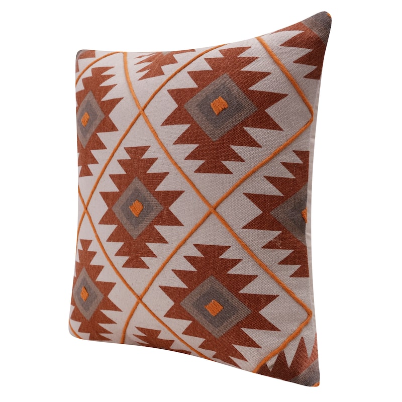 Sevita Handmade Sevitawestern Cotton Throw Pillow, 20" x 20"