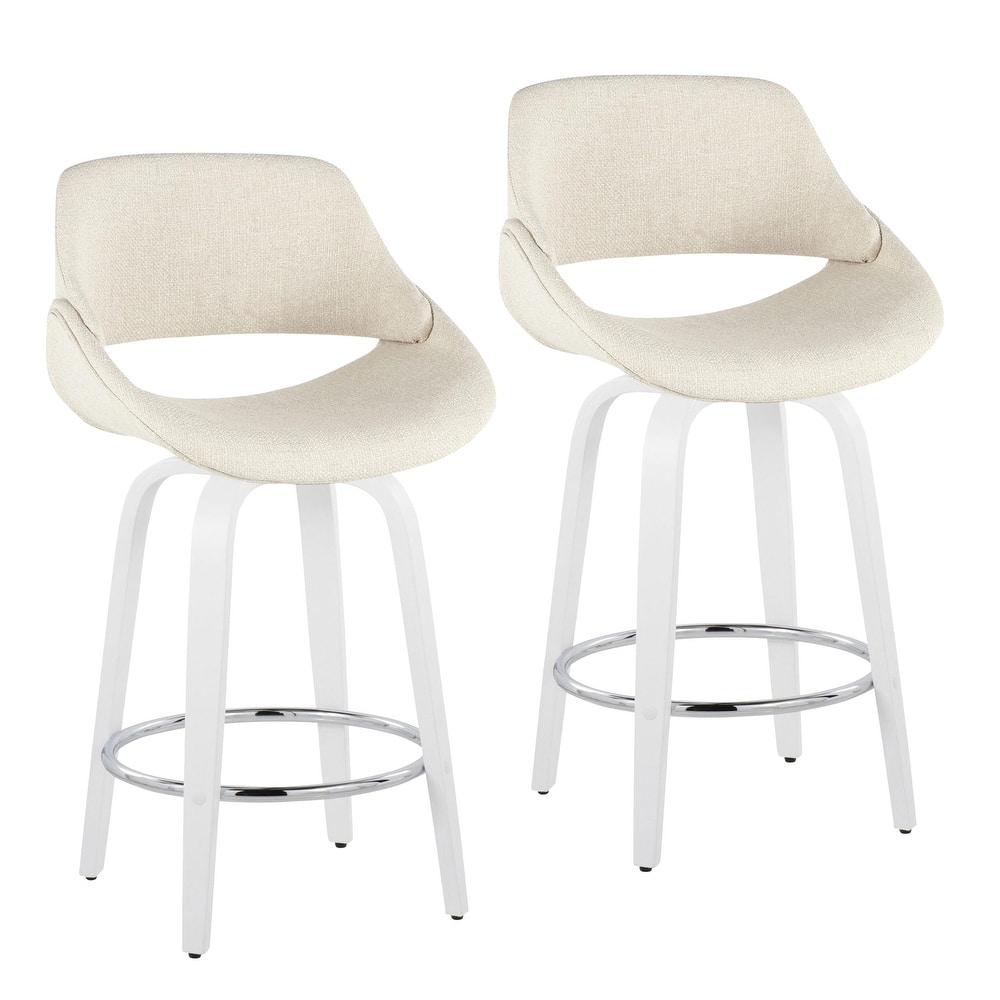 Fabrico 26" Fixed-Height Counter Stool - Set of 2