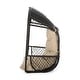 preview thumbnail 3 of 14, Greystone Outdoor/Indoor Wicker Hanging Chair w/8-foot Chain by Christopher Knight Home