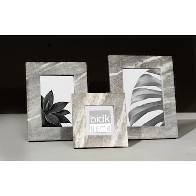 Brown Galaxy Marble Picture Frame