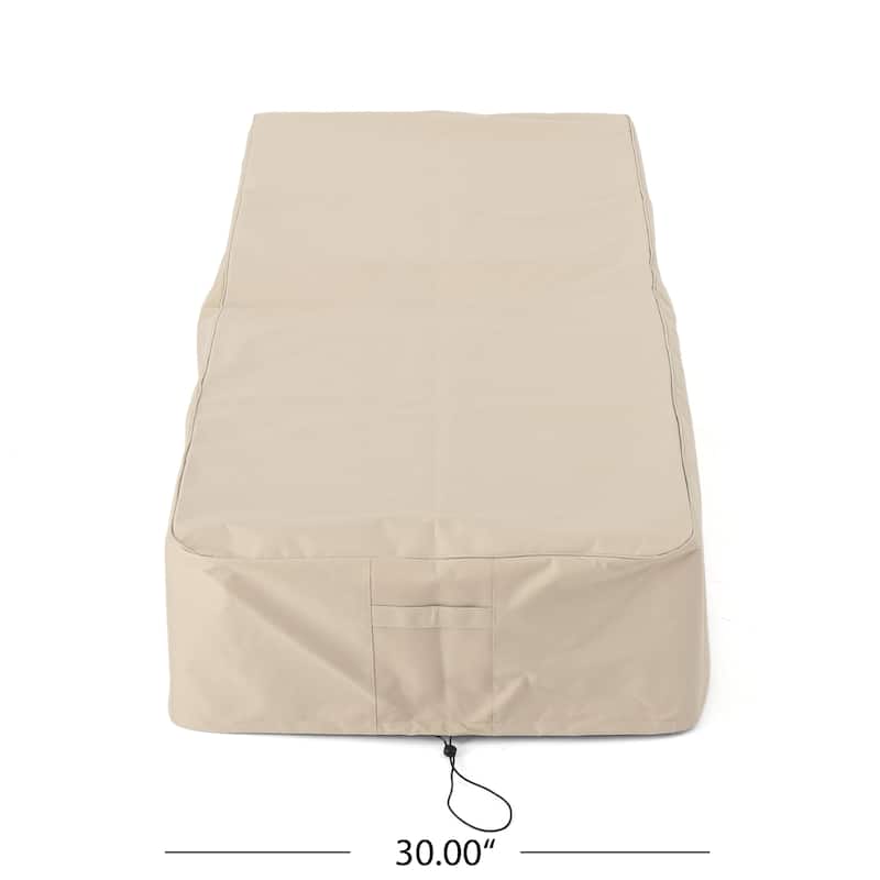 Shield Outdoor Waterproof Fabric Lounge Patio Cover (Set of 2) by Christopher Knight Home