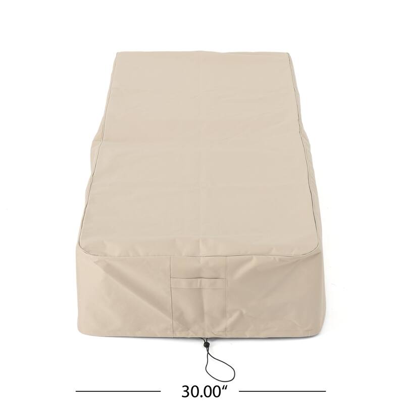 Shield Outdoor Waterproof Fabric Lounge Patio Cover (Set of 4) by Christopher Knight Home