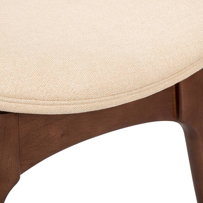 Christopher Knight Home - Nomi Modern Upholstered Indoor Dining Chair with Curved Back Support