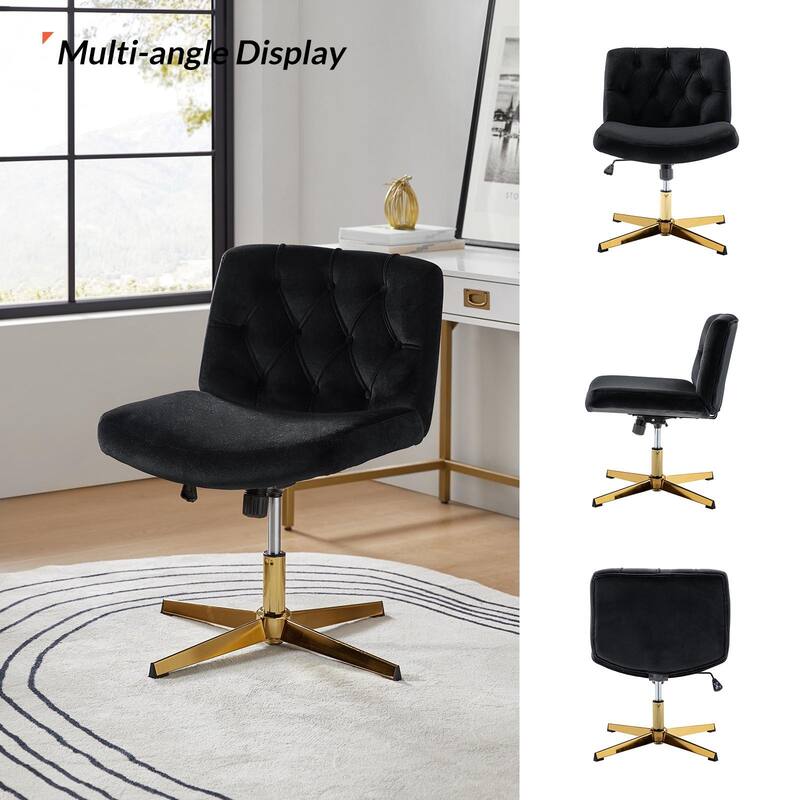 Alfons 360-Degree Swivel & Height Adjustable Task Chair by HULALA HOME