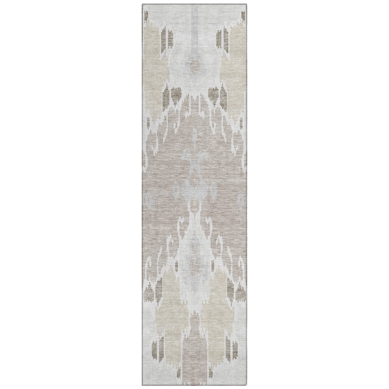 Machine Washable Indoor/ Outdoor Chantille Boho Global Rug