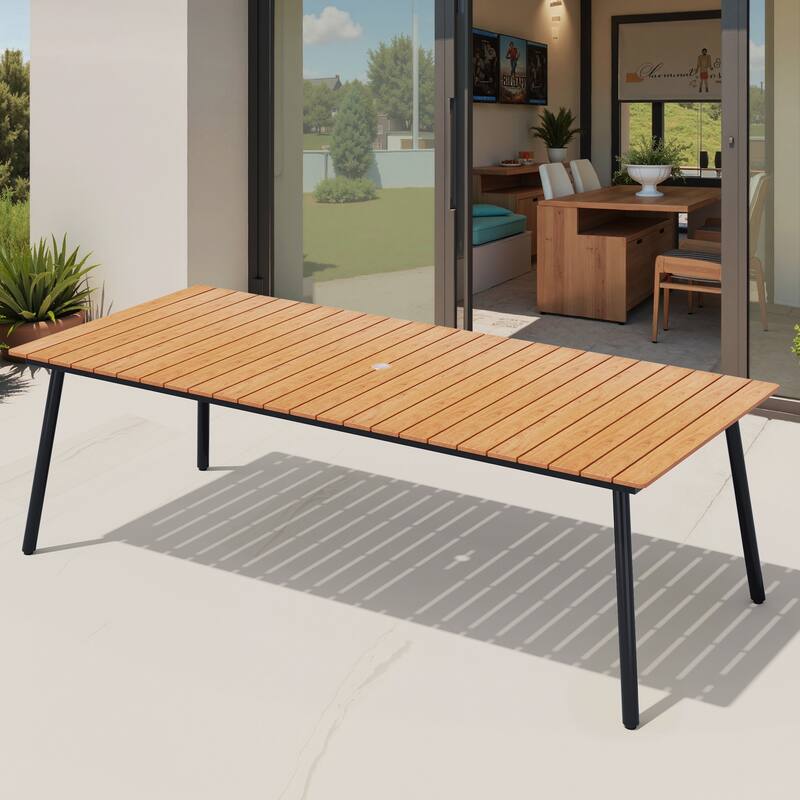 VredHom Outdoor Patio Aluminum Dining Table