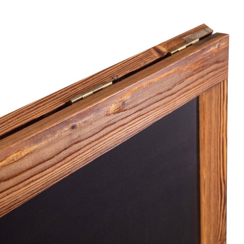Wood A-Frame Magnetic Chalkboard Set-Markers, Stencils, and Magnets