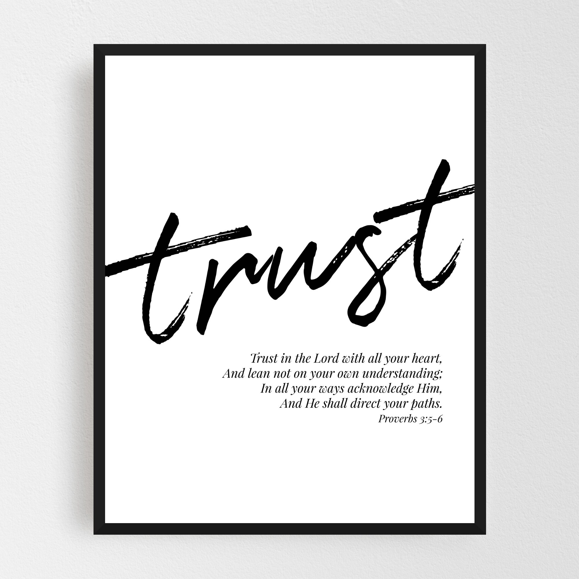 Shop Black Friday Deals On Bible Bible Verse Black And White Heart Framed Wall Art Print Overstock 31469171