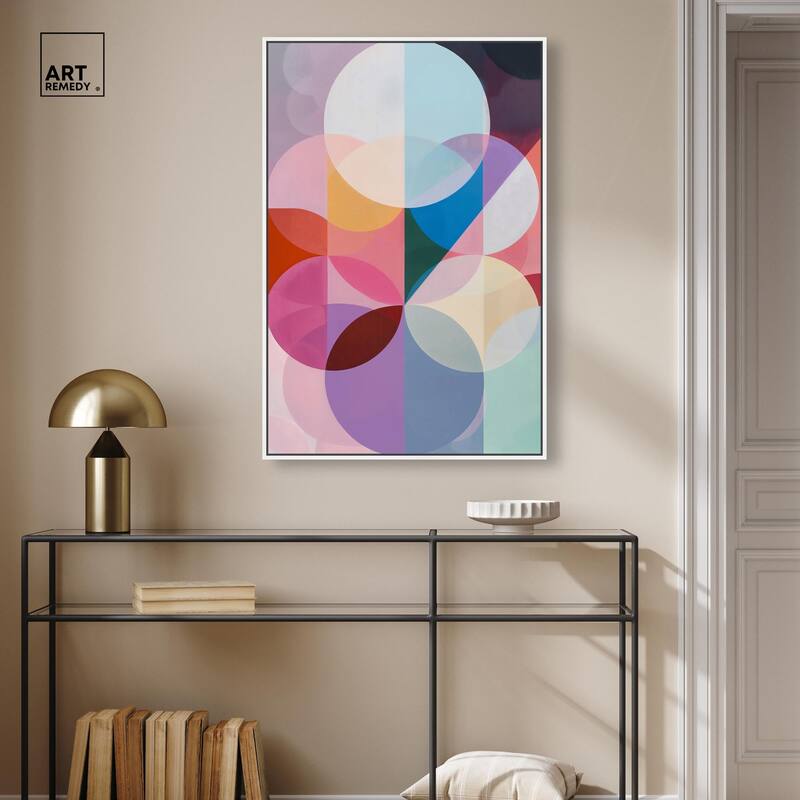 Oneiric Circles III Canvas by Art Remedy