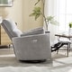 preview thumbnail 49 of 68, HOMYKA Power Rocker Swivel Recliner with USB and Type-C Ports